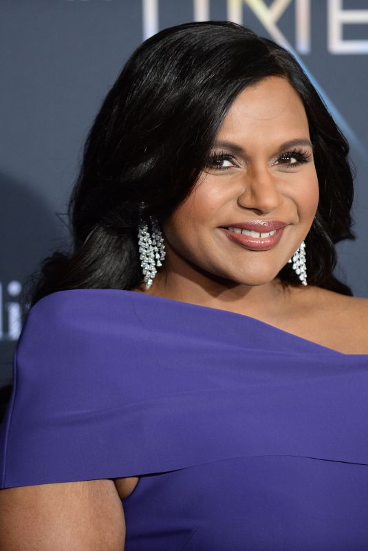 MINDY KALING at A Wrinkle in Time Premiere in Los Angeles 02/26/2018