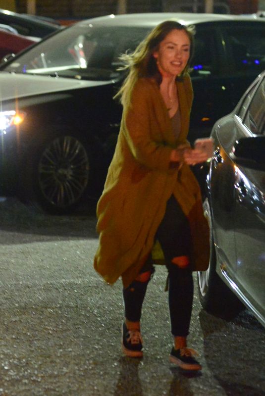 MINKA KELLY Night Out in Los Angeles 01/31/2018