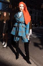 MISS FAME at Marc Jacobs Fashion Show at NYFW in New York 02/14/2018