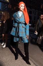 MISS FAME at Marc Jacobs Fashion Show at NYFW in New York 02/14/2018