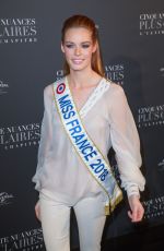 Miss France MAEVA COUCKE at Fifty Shades Freed Premiere in Paris 02/06/2018