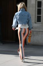 MOLLIE KING Arrives at BBC Radio 1 in London 02/24/2018