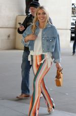 MOLLIE KING Arrives at BBC Radio 1 in London 02/24/2018