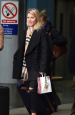 MOLLIE KING Arrives at Piccadilly Station in Manchester 02/08/2018