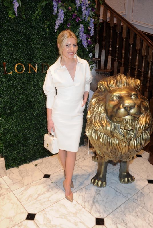 MOLLIE KING at Aspinal Show at London Fashion Week 02/19/2018
