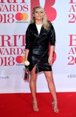 MOLLIE KING at Brit Awards 2018 in London 02/21/2018