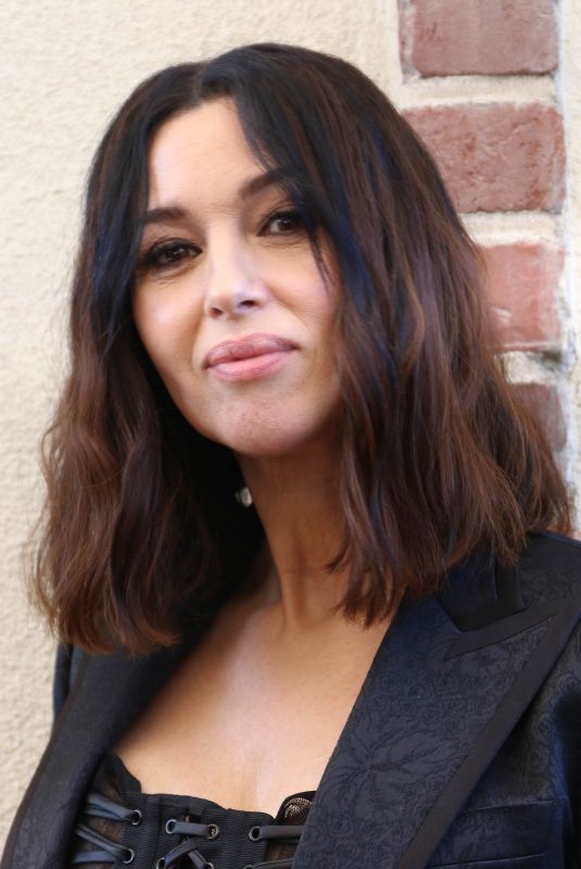 MONICA BELLUCCI ay HFPA Offices in Los Angeles 01/31/2018