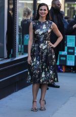 MORENA BACCARIN Arrives at AOL Build Series in New York 02/27/2017