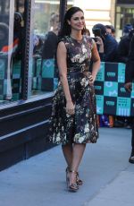 MORENA BACCARIN Arrives at AOL Build Series in New York 02/27/2017