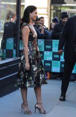 MORENA BACCARIN Arrives at AOL Build Series in New York 02/27/2017