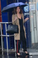 MYLEENE KLASS Arrives at Global Radio in London 02/14/2018