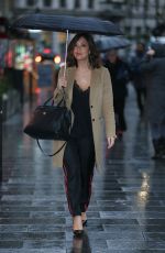 MYLEENE KLASS Arrives at Global Radio in London 02/14/2018