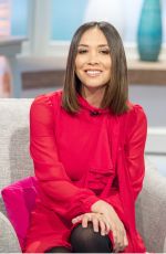 MYLEENE KLASS at Lorraine TV Show in London 02/05/2018