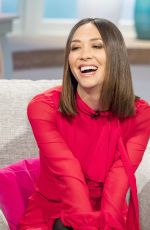 MYLEENE KLASS at Lorraine TV Show in London 02/05/2018