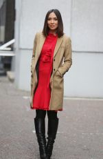 MYLEENE KLASS Leaves ITV Studios in London 02/05/2017