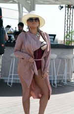 NADIA ESSEX in Swimsuit at a Pool Party in Cape Verde 02/01/2018