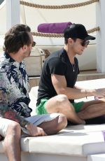 NADIA ESSEX in Swimsuit at a Pool Party in Cape Verde 02/01/2018