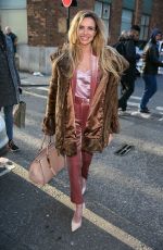 NADINE COYLE Arrivres at AOL Building in London 02/07/2018