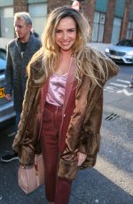 NADINE COYLE Arrivres at AOL Building in London 02/07/2018