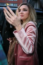 NADINE COYLE Arrivres at AOL Building in London 02/07/2018