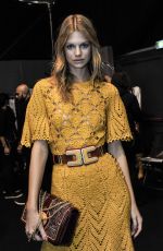 NADINE LEOPOLD at Elisabetta Franchi Show at Milan Fashion Week 02/24/2018