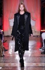 NADINE LEOPOLD at Genny Runway Show at Milan Fashion Week 02/22/2018