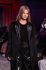 NADINE LEOPOLD at Genny Runway Show at Milan Fashion Week 02/22/2018