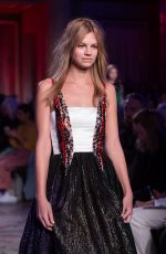 NADINE LEOPOLD at Genny Runway Show at Milan Fashion Week 02/22/2018