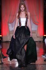 NADINE LEOPOLD at Genny Runway Show at Milan Fashion Week 02/22/2018