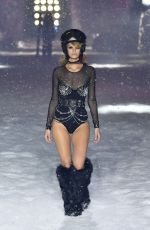 NADINE LEOPOLD at Philipp Plein Runway Show at New York Fashion Week 02/10/2018