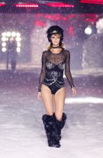 NADINE LEOPOLD at Philipp Plein Runway Show at New York Fashion Week 02/10/2018