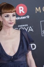 NAJWA NIMRI at 32nd Goya Awards in Madrid 02/03/2018