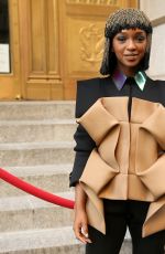 NANDI MADIDA Arrives at Oscar De La Renta Fashion Show in New York 02/12/2018