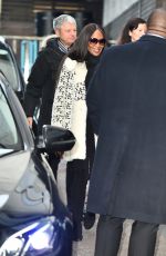 NAOMI CAMPBELL Leaves ITV Studios in London 02/05/2018