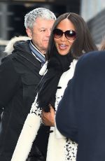 NAOMI CAMPBELL Leaves ITV Studios in London 02/05/2018