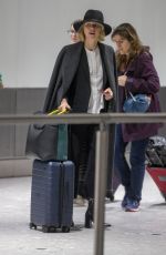 NAOMI WATTS Arrives at Heathrow Airport in London 02/16/2018