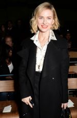 NAOMI WATTS at Burberry Show at London Fashion Week 02/17/2018