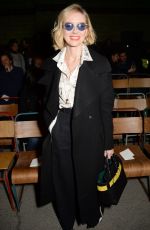 NAOMI WATTS at Burberry Show at London Fashion Week 02/17/2018