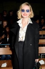 NAOMI WATTS at Burberry Show at London Fashion Week 02/17/2018