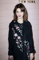 NATALIA DYER at Kate Spade Presentation at New York Fashion Week 02/09/2018