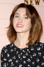 NATALIA DYER at Kate Spade Presentation at New York Fashion Week 02/09/2018