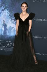 NATALIE PORTMAN at Annihilation Premiere in Los Angeles 02/13/2018