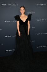 NATALIE PORTMAN at Annihilation Premiere in Los Angeles 02/13/2018