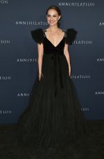 NATALIE PORTMAN at Annihilation Premiere in Los Angeles 02/13/2018