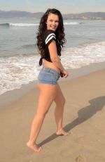 NATASHA BLASICK in Daisy Dukes at a Beach in Malibu 02/01/2018