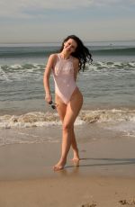 NATASHA BLASICK in Swimsuit at a Beach in Malibu 02/18/2018