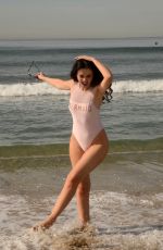 NATASHA BLASICK in Swimsuit at a Beach in Malibu 02/18/2018