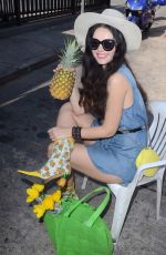 NATASHA BLASICK Shopping at Farmers Market in Hollywood 02/04/2018