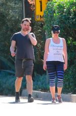 NATASHA HENSTRIDGE and Darius Campbell Out in Studio City 02/09/2018