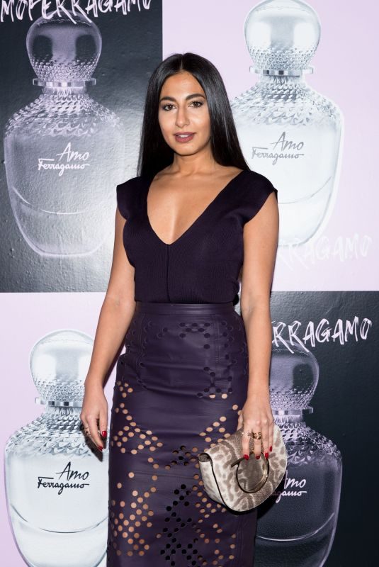 NAUSHEEN SHAH at Amo Ferragamo Hosted by Suki Waterhouse at New York Fashion Week 02/06/2018